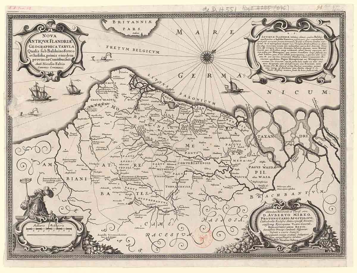 map medieval flanders