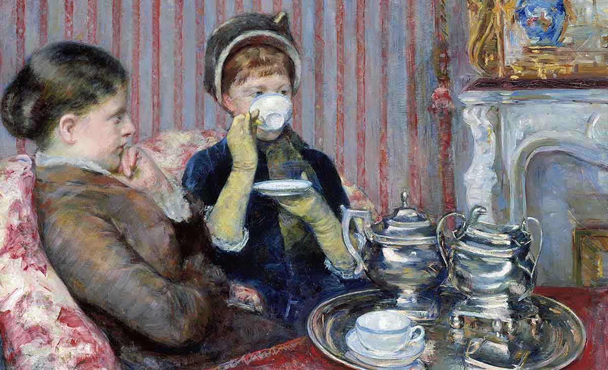 mary cassatt afternoon tea