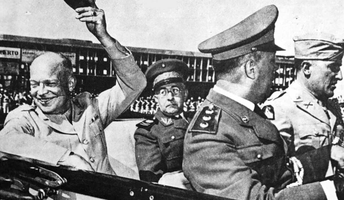 mascarenhas and eisenhower 1945