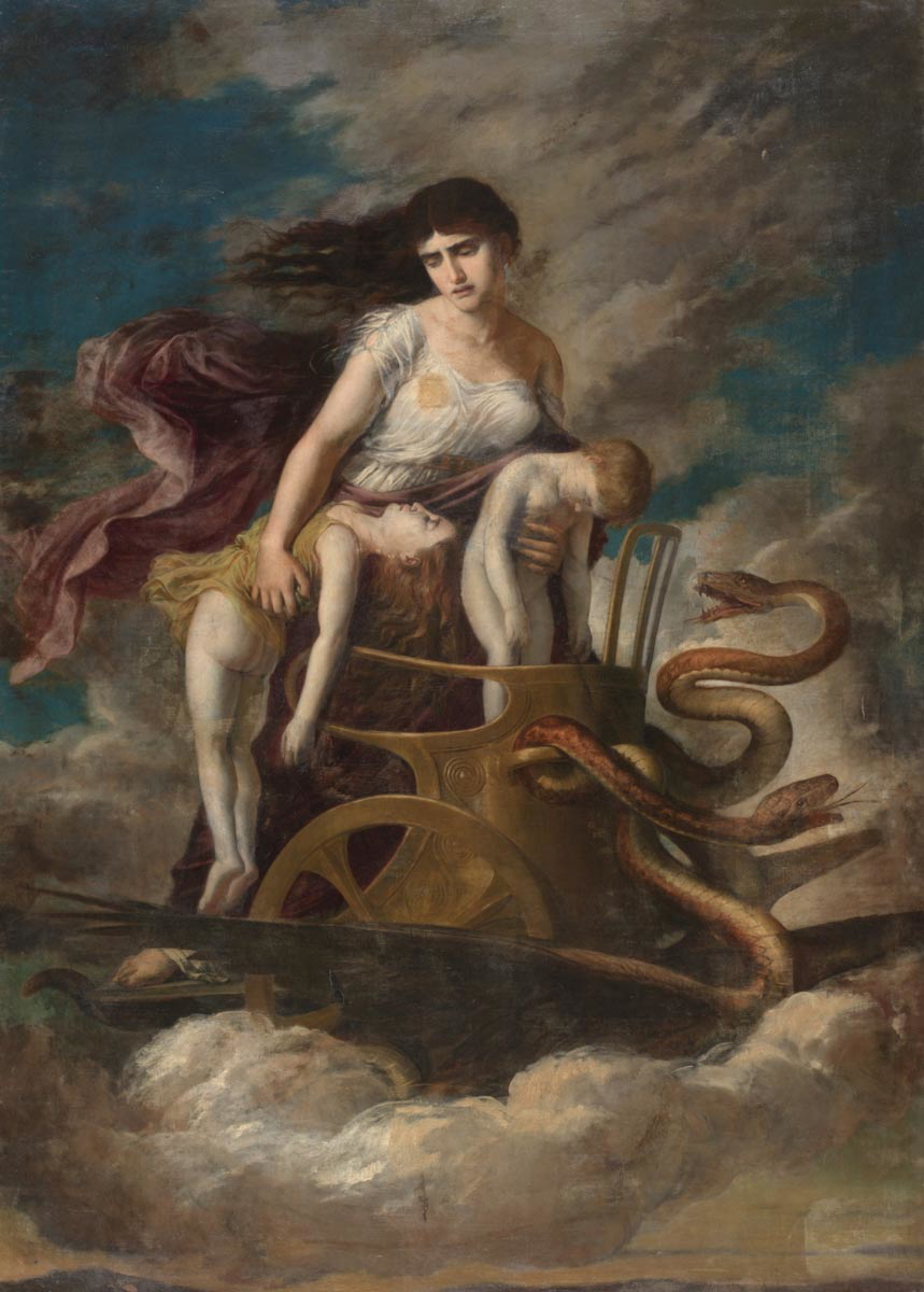 medea with dead children