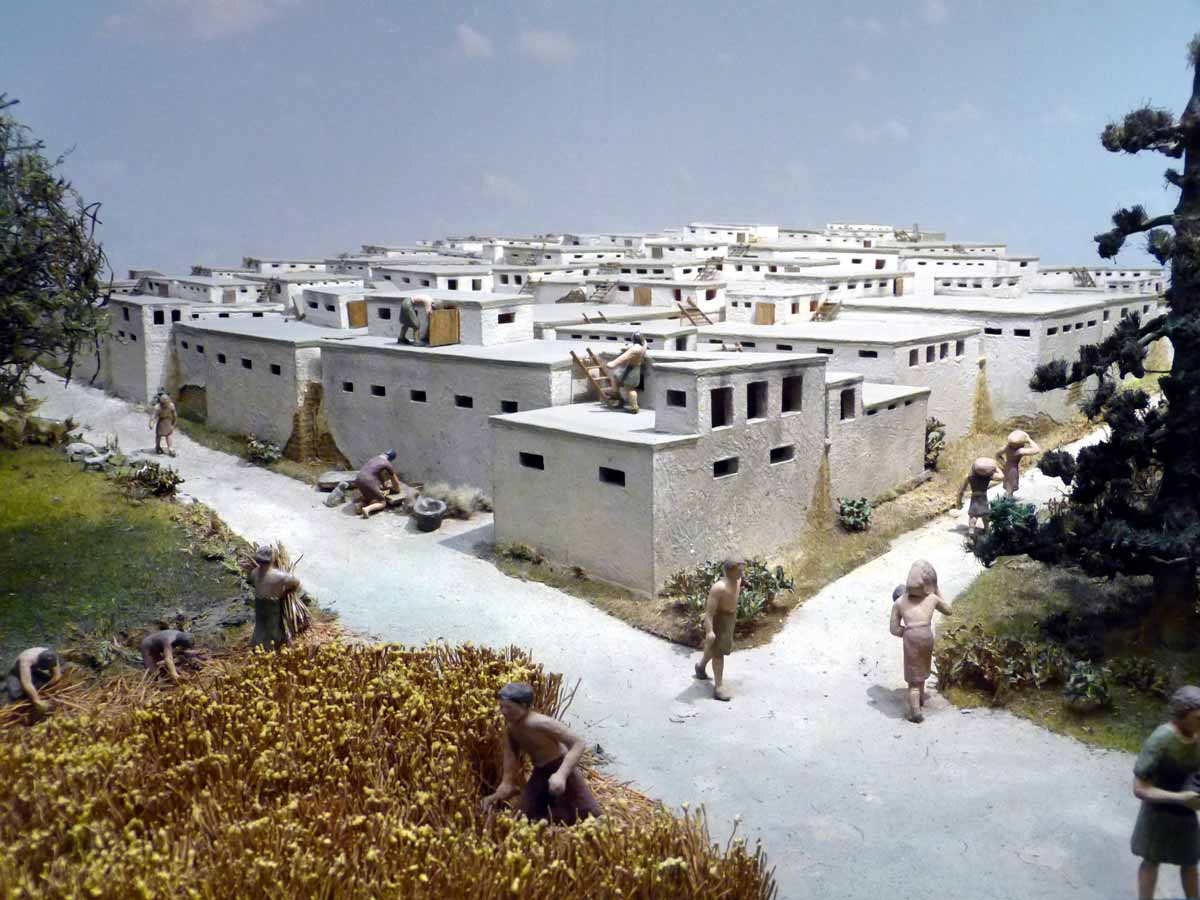 model catalhoyuk turkey