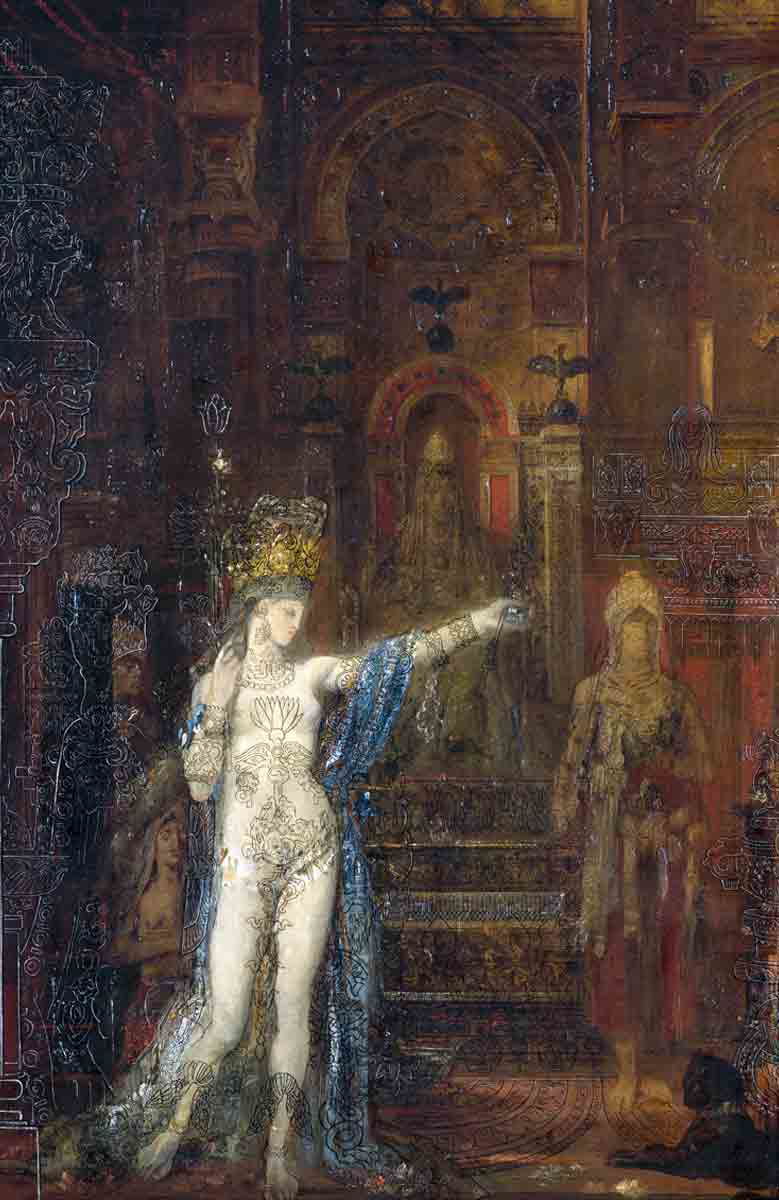 moreau salome tattooed