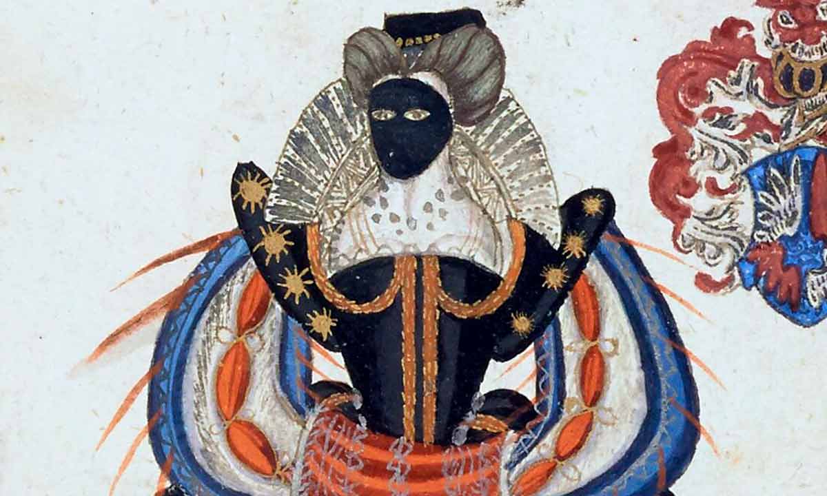 moretta mask french illustration