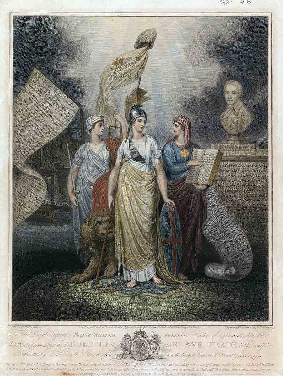 moses henry josiah collyer slave abolition plate