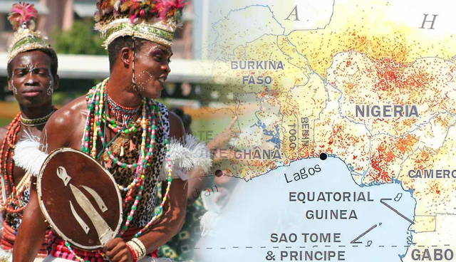 most populous country africa nigeria ethiopia map