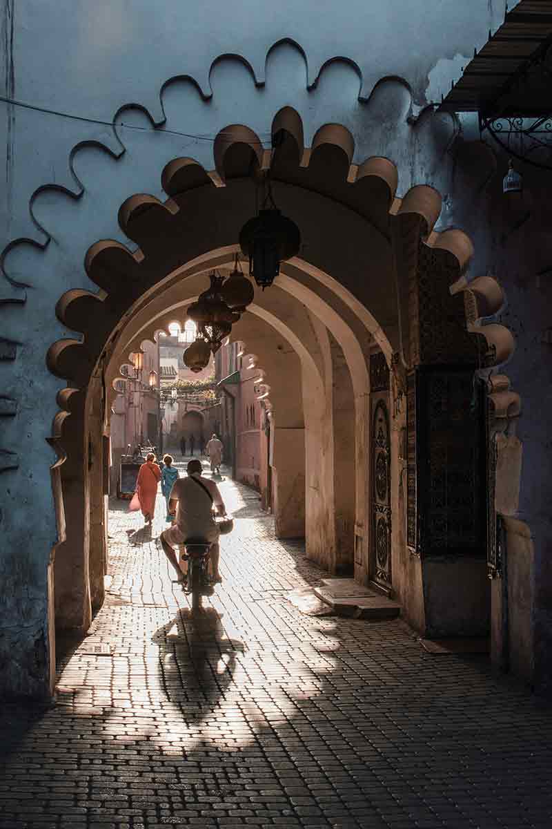 motorbike marrakesh