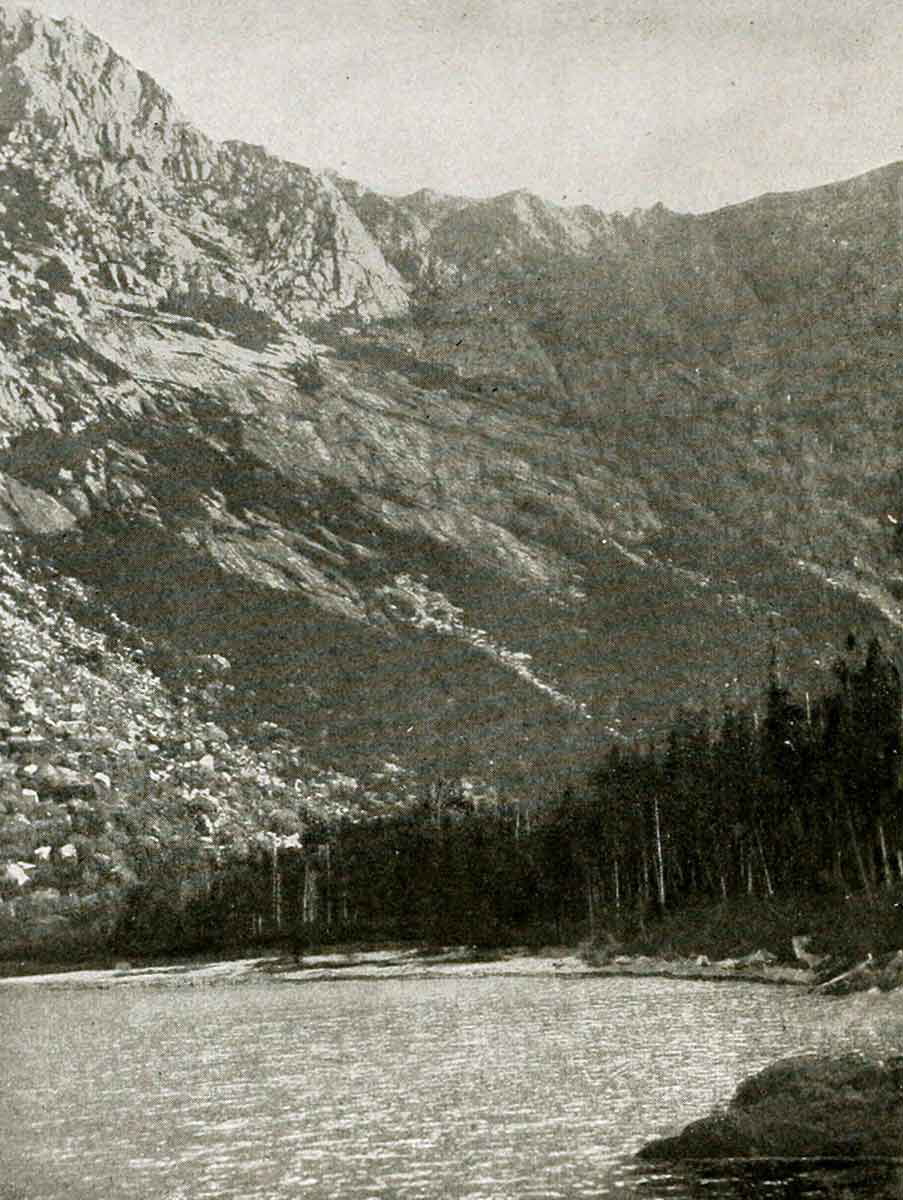 mount katahdin across water