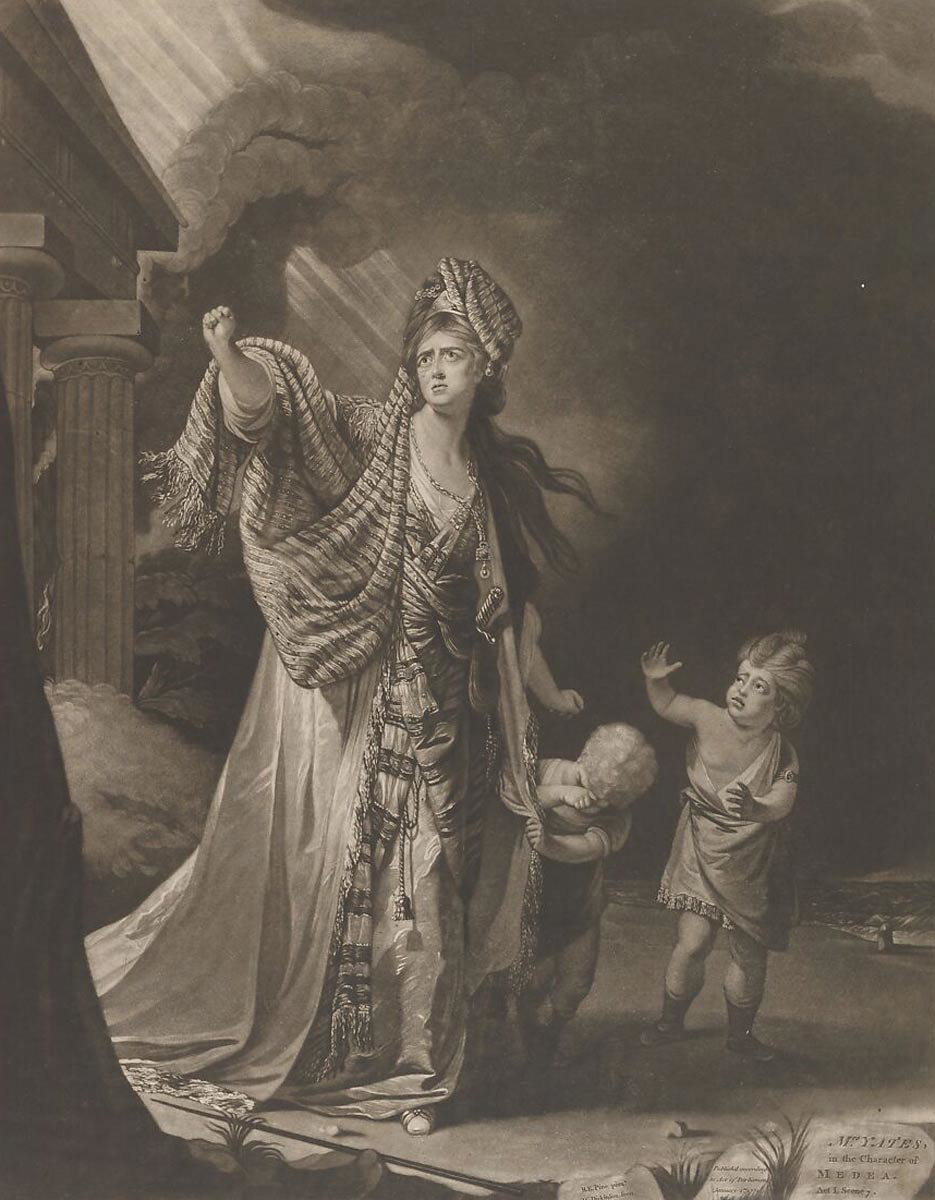 mrs yates as medea