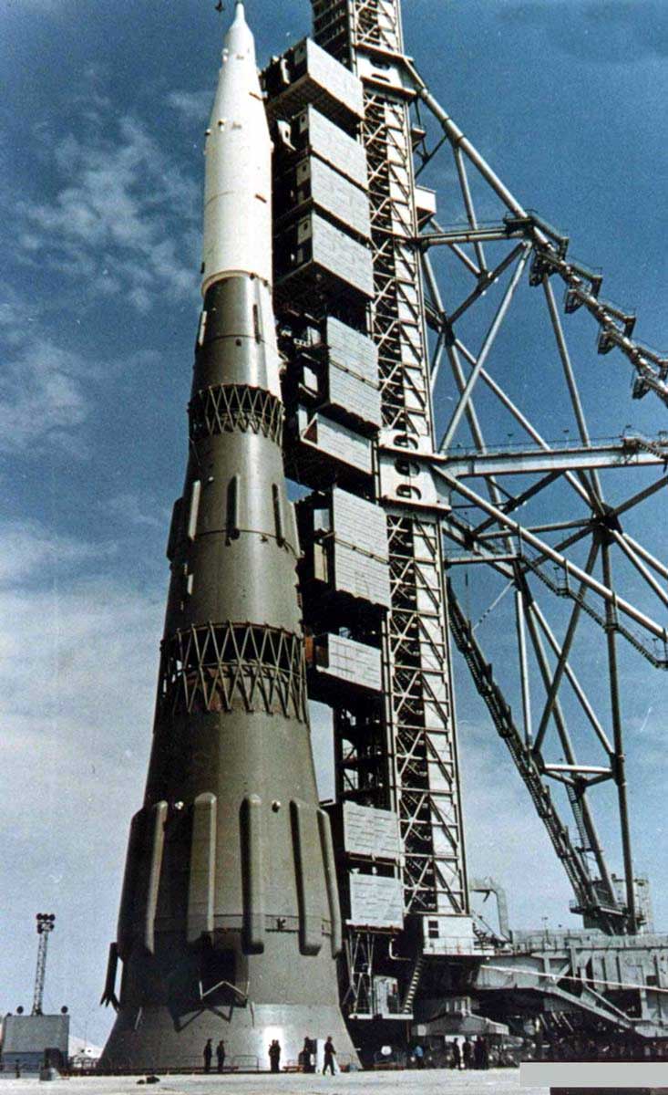 n1 rocket mockup
