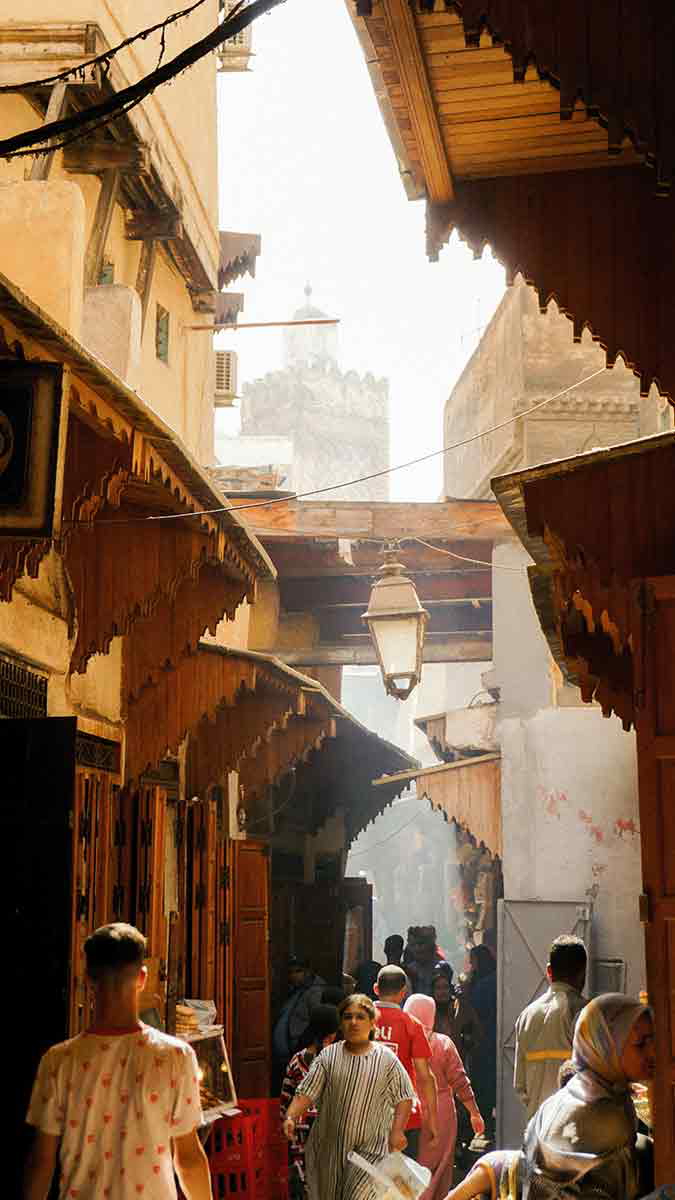 narrow street fez