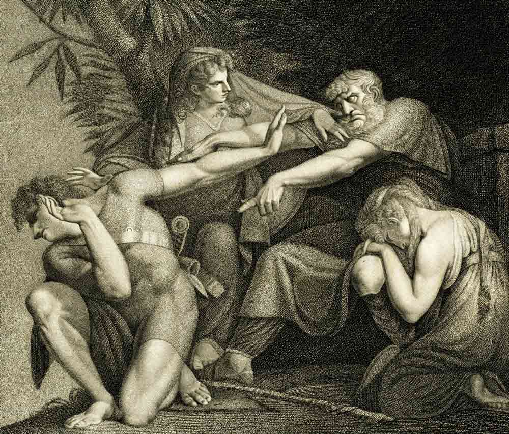 oedipus curses son polyneices