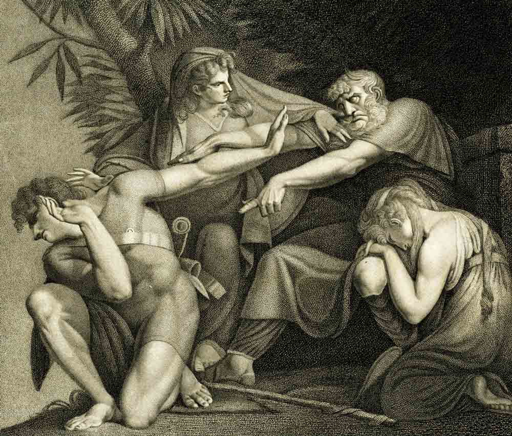 oedipus curses son polyneices