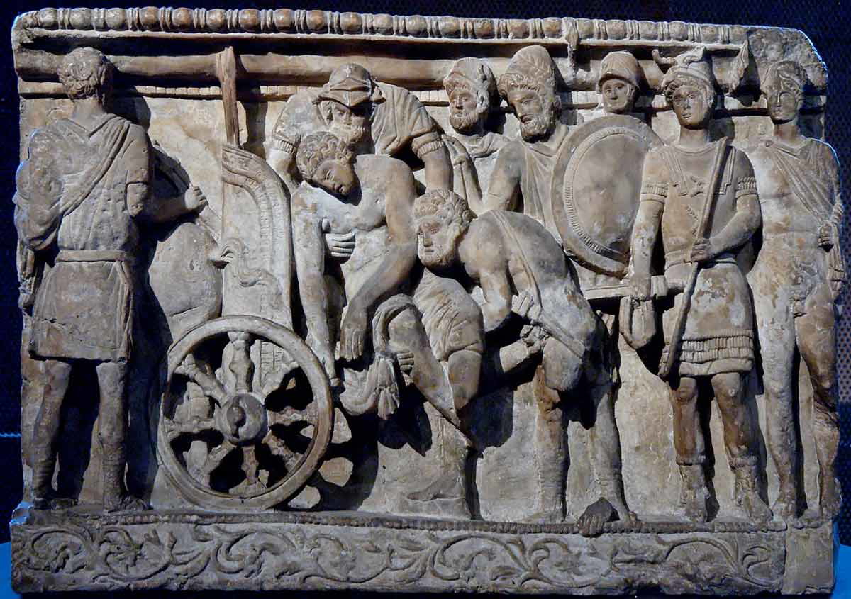 patroclus corpse relief firenze