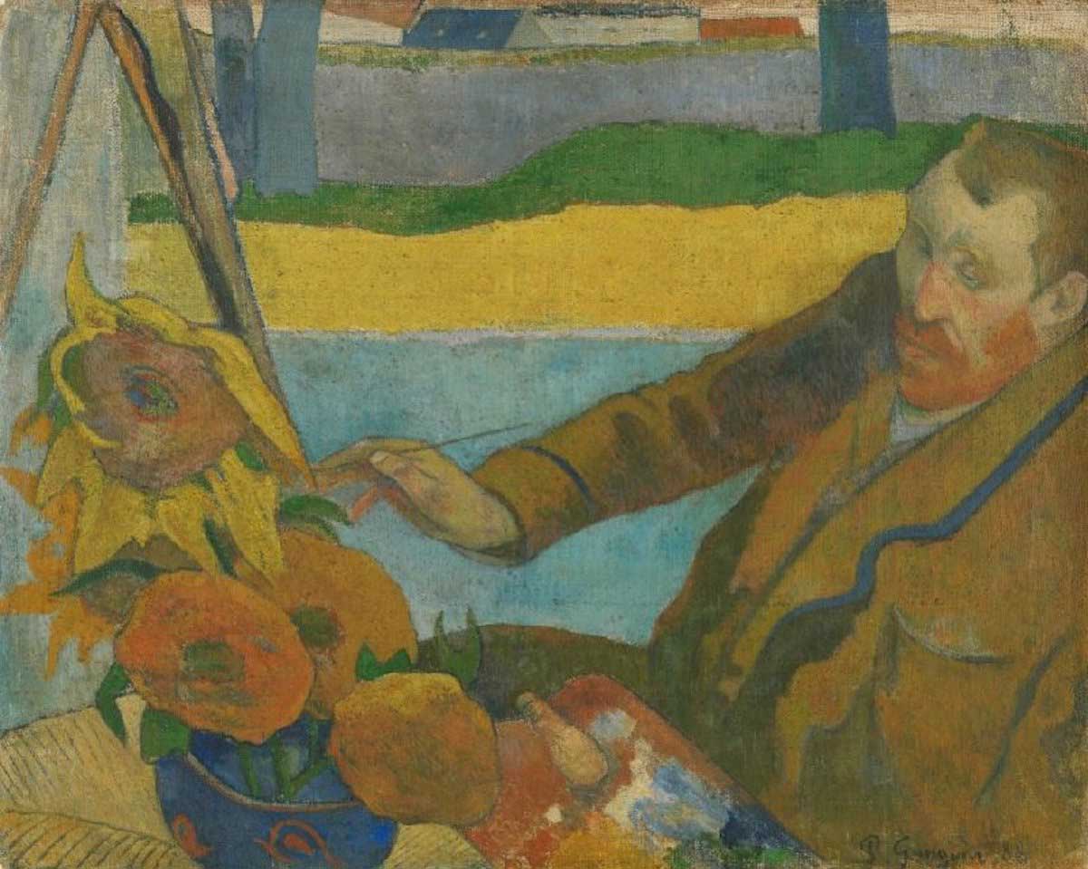 paul gauguin painter of sunflowers