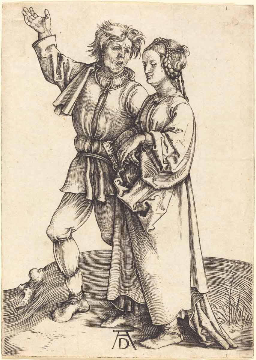 peasant and his wife durer