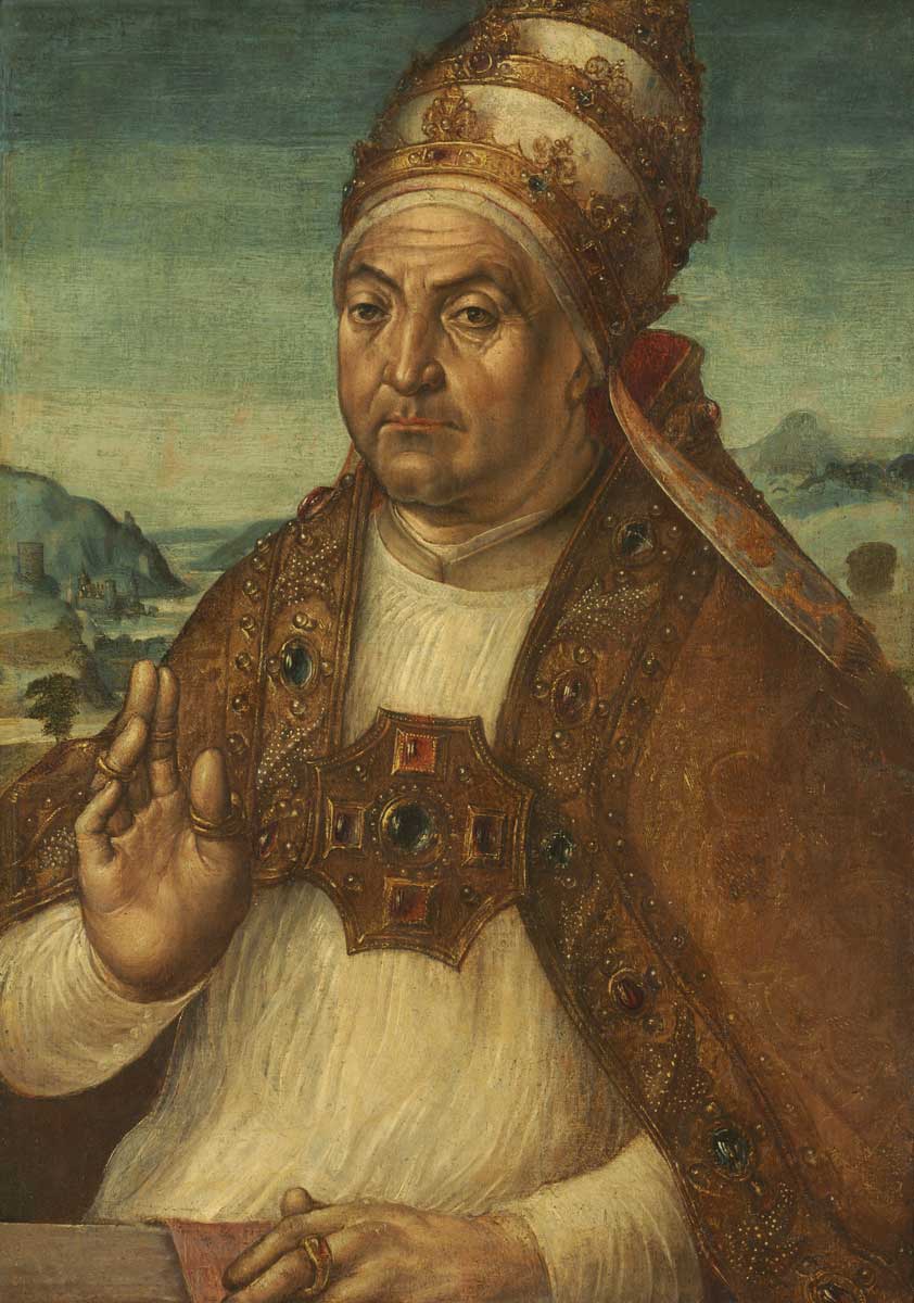 pedro berruguete portrait of sixtus iv