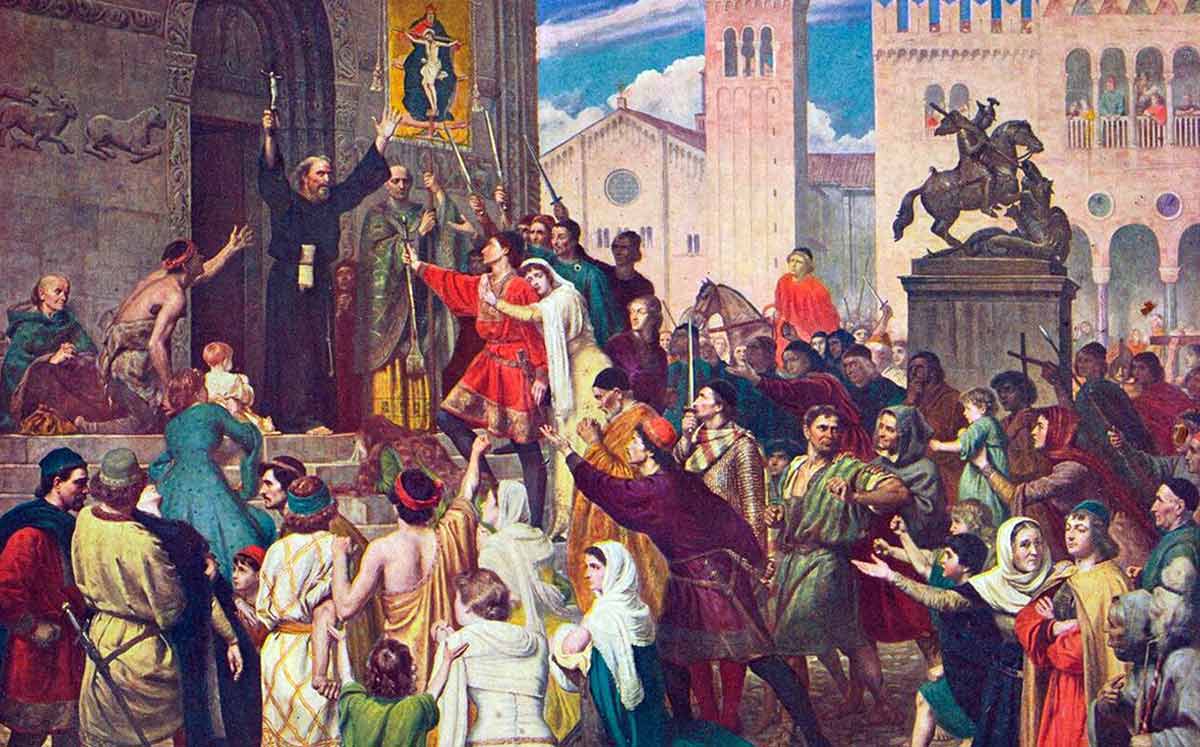 peter hermit preaching first crusade