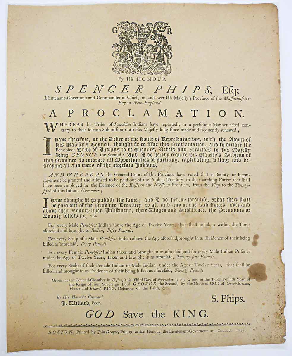phips scalp bounty proclamation