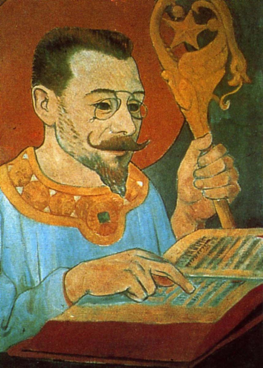 portrait paul ranson in nabi costume paul serusier