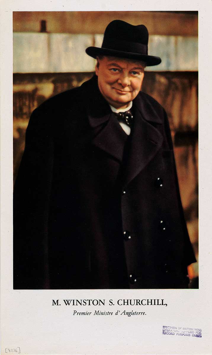 poster winston churchill