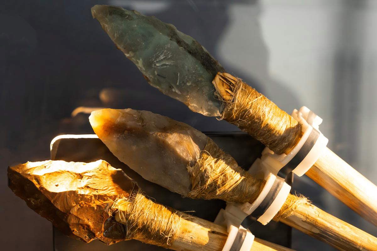 prehistoric spears