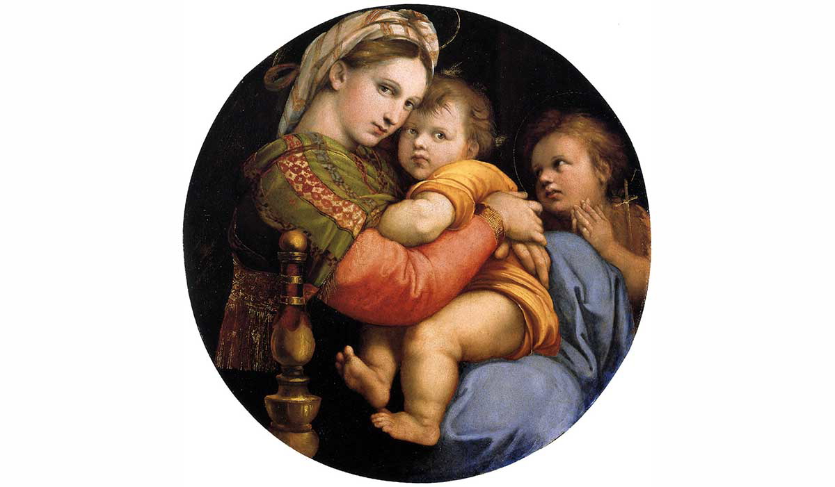 raphael madonna della seggiola