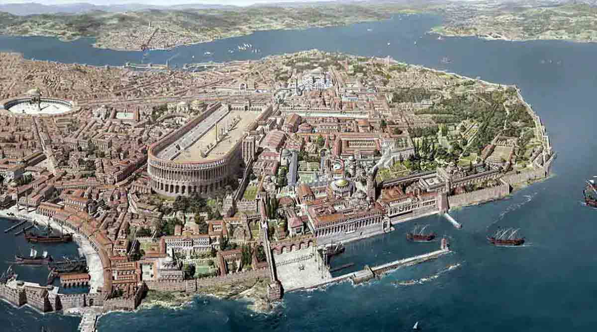 reconstruction of constantinople byzantium