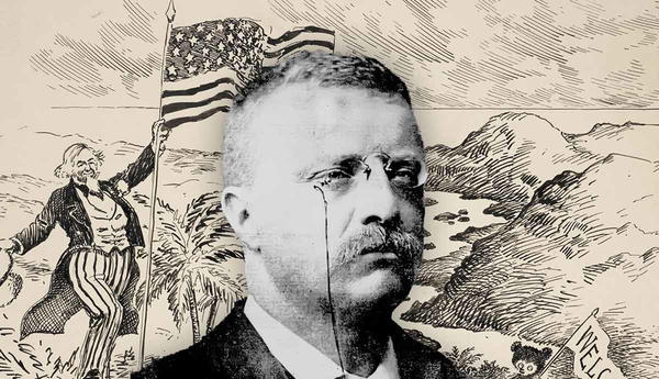 A photograph of Theodore Roosevelt