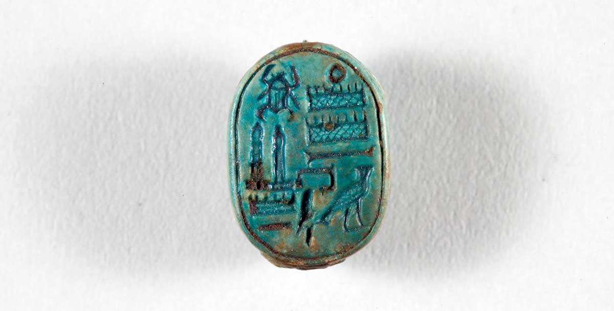 scarab commemorating obelisks thutmose iii
