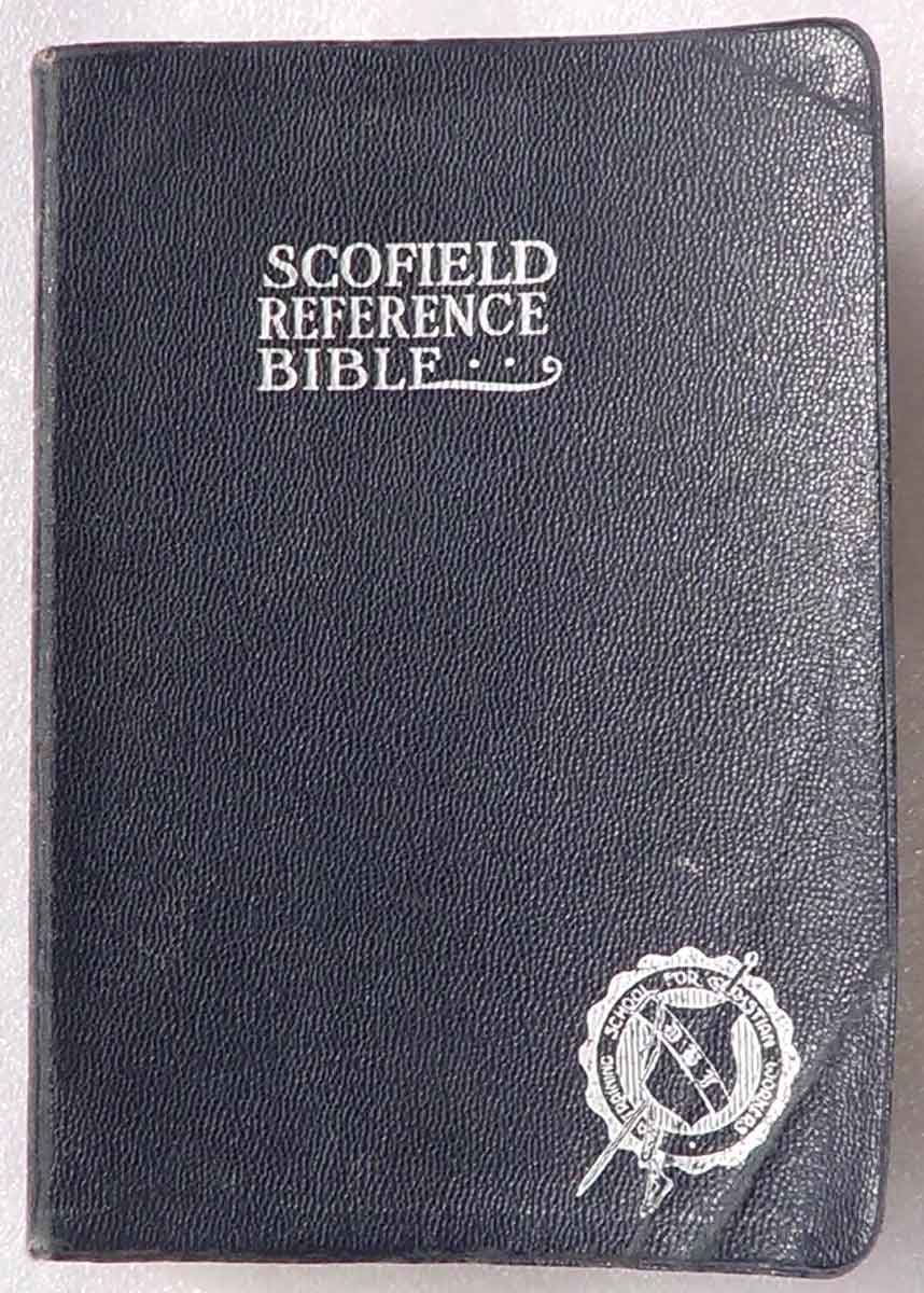 scofield bible dispensationalism
