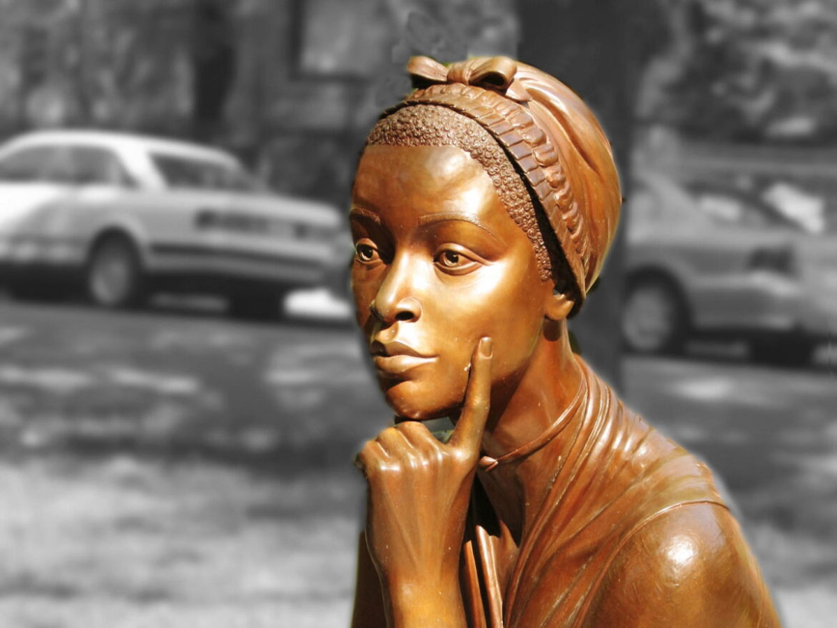 statue phillis wheatley