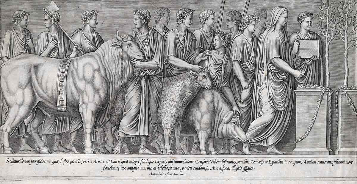 suovetaurilia animal sacrifice campus martius