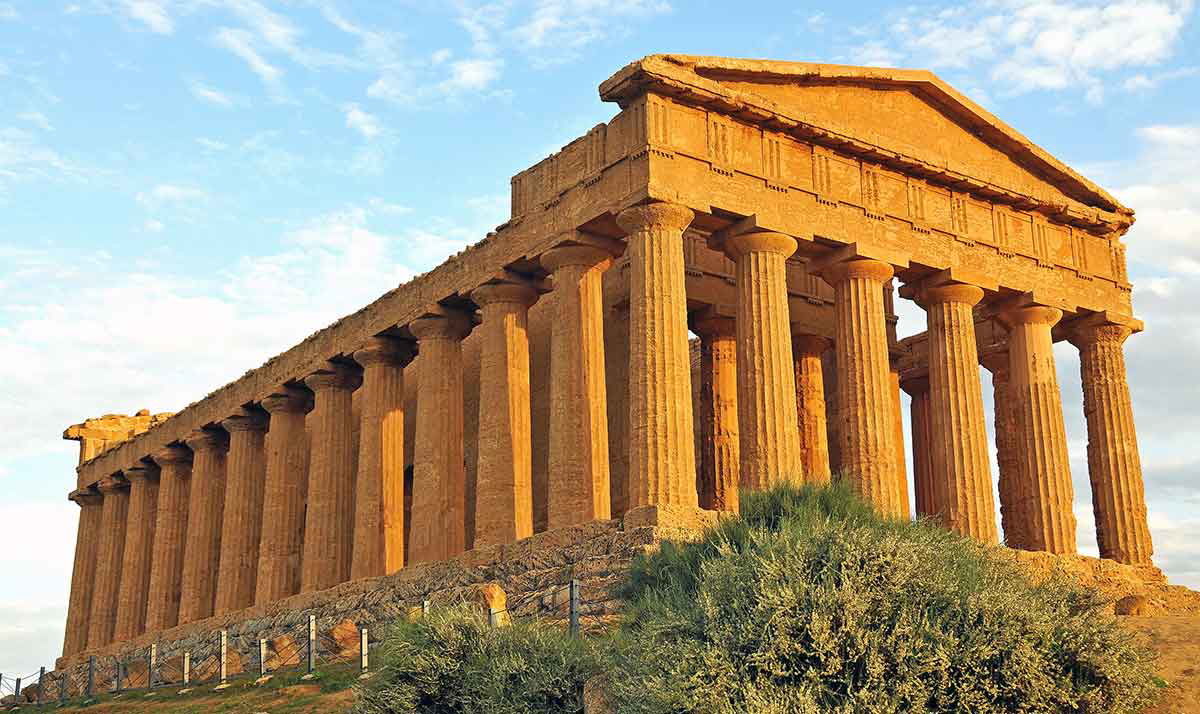 temple concordia agrigento valley temples sicily