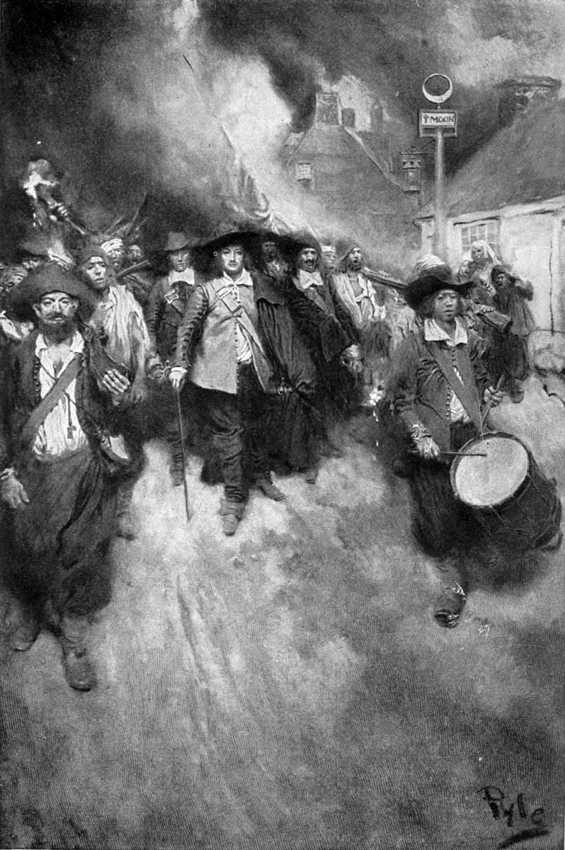 the burning of jamestown
