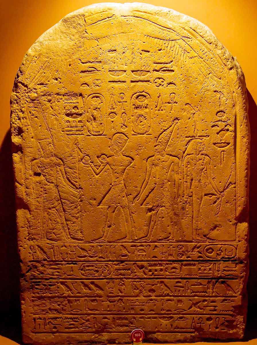 thutmose iii hatshepsut together stele vatican museum