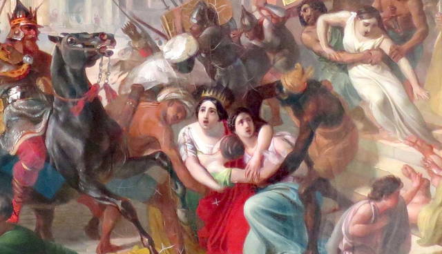 Genseric’s Invasion of Rome by Karl Bryullov