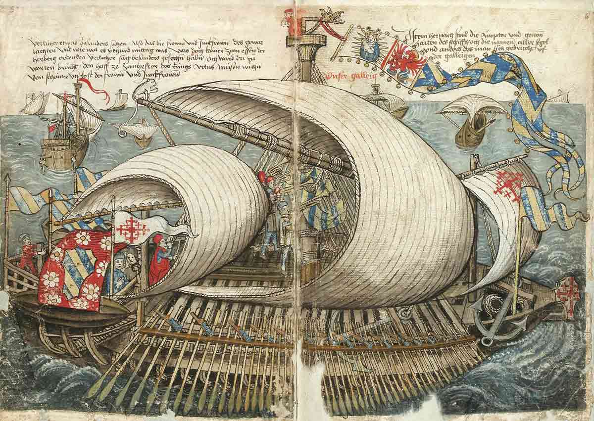 venetian galley mediterranean