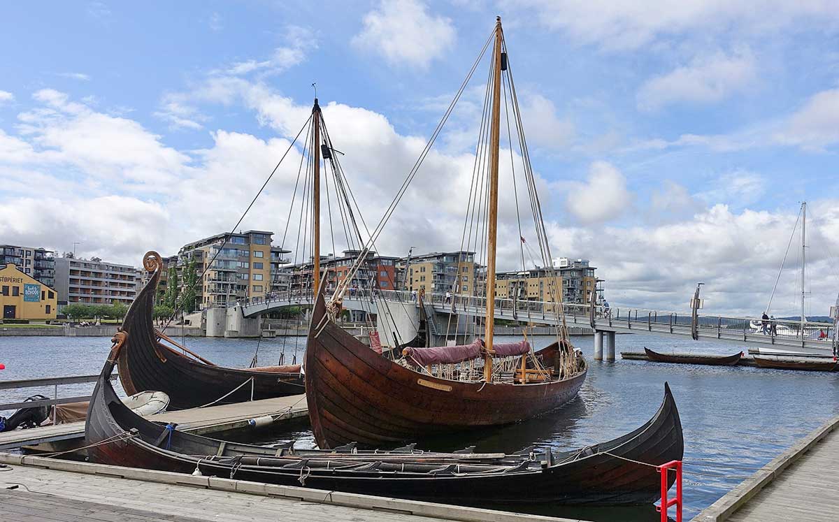 viking longships replicas norway