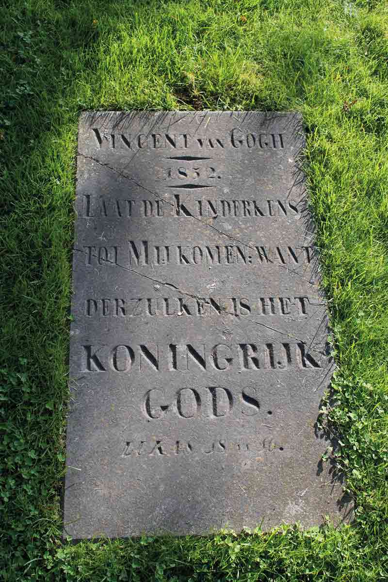 vincent willem van gogh grave zundert