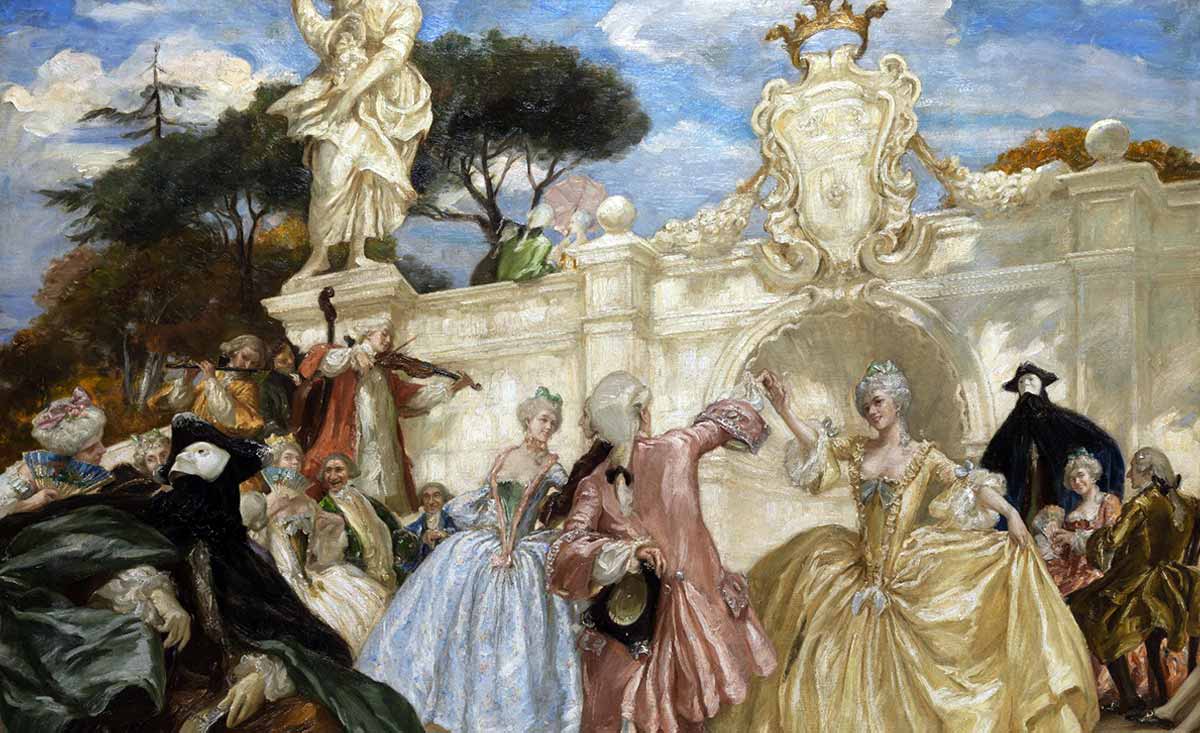 vittorio emanuele bressanin dancing venetian carnival