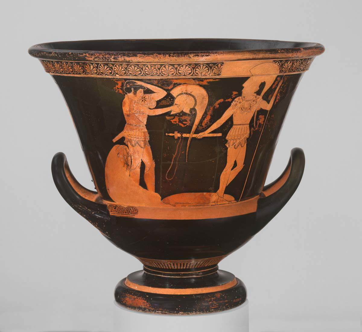 warriors arming kleophrades painter