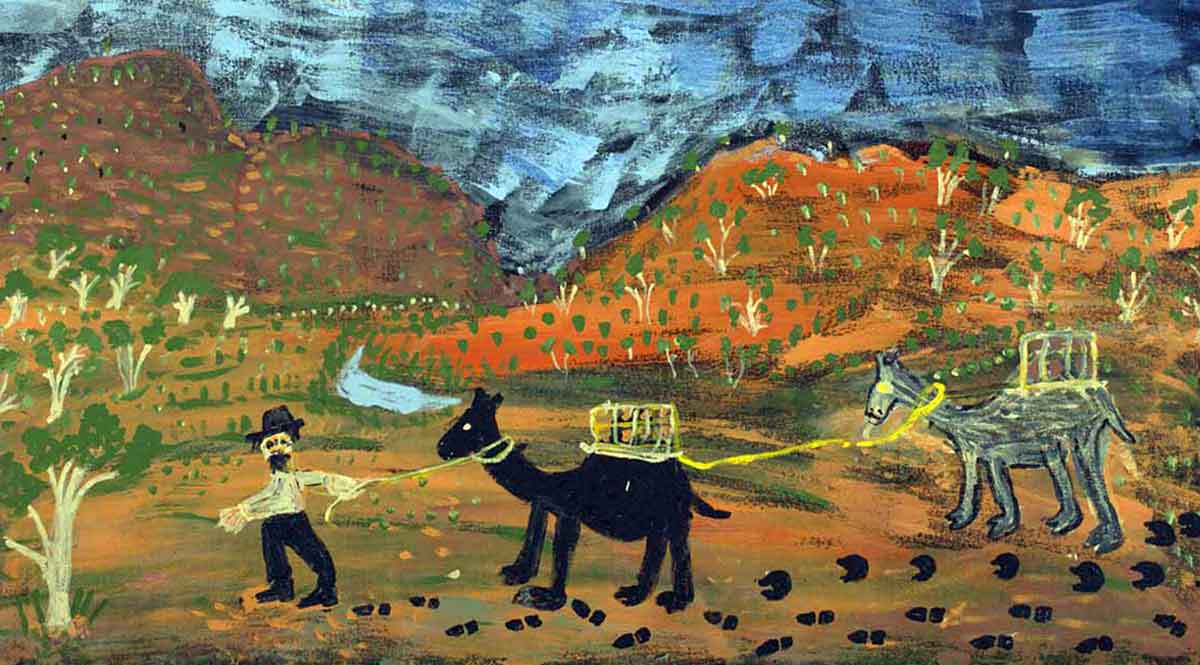 western desert art
