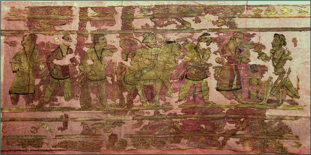 yuezhi nobles noin ula carpet