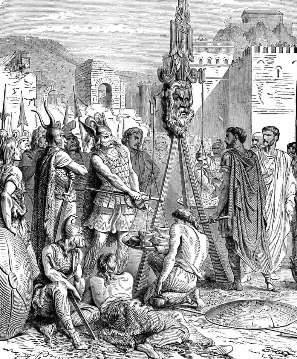Brennus Weighing Ransom