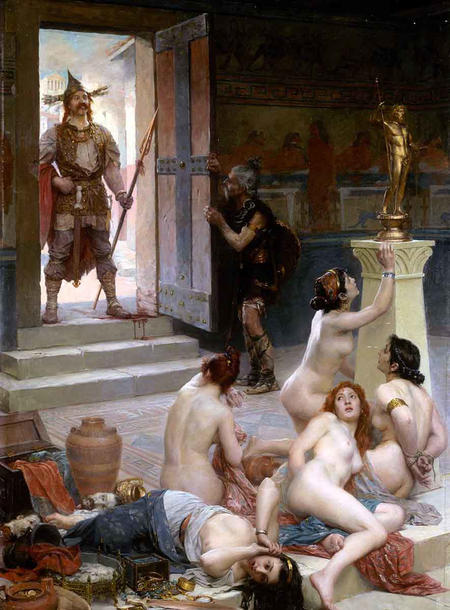 Brennus sack of rome Paul Jamin
