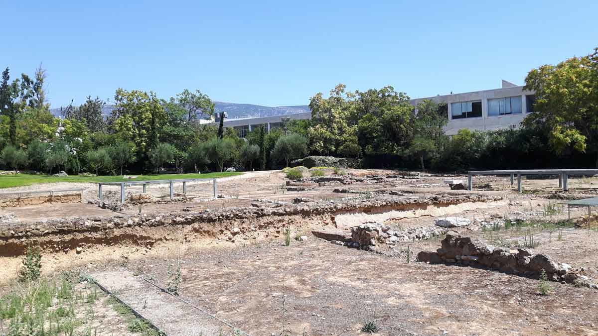 Detail Archaeological site Lyceum