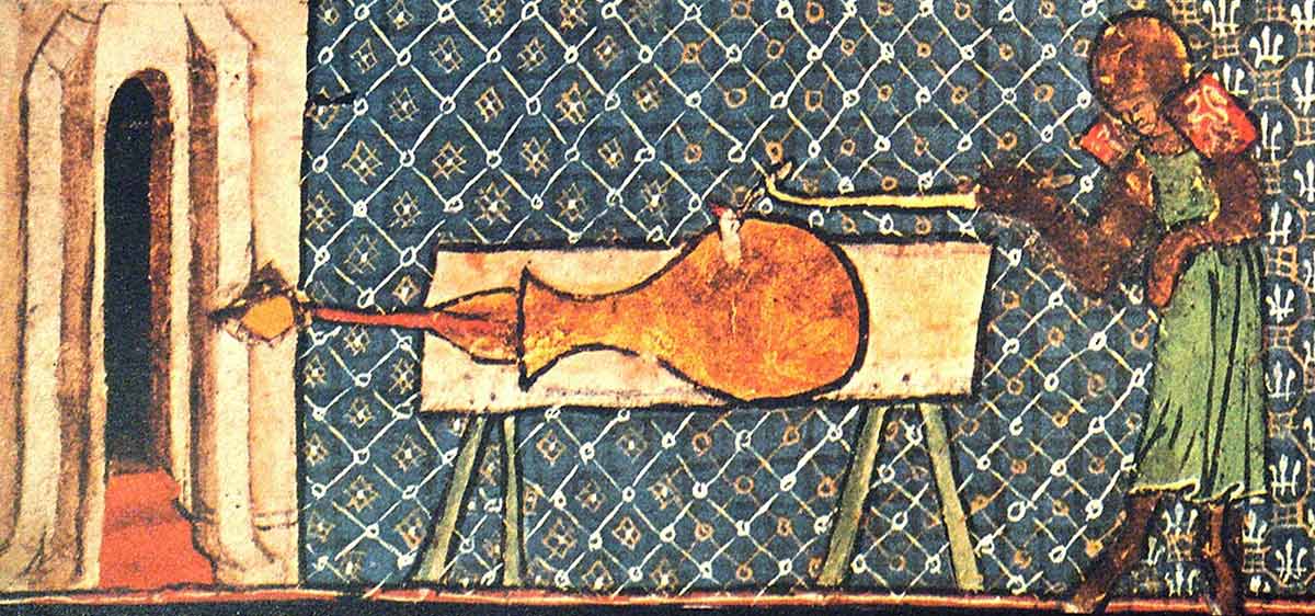 European cannon depiction