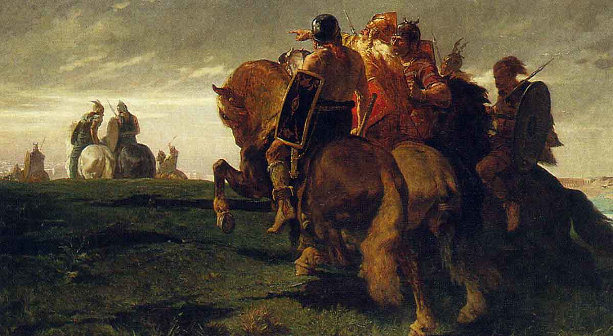 Gauls View Rome Evariste Vital Luminais