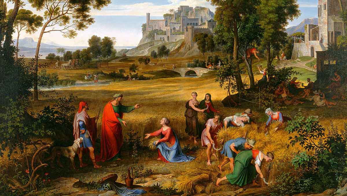 Joseph Anton Koch Landschaft Ruth