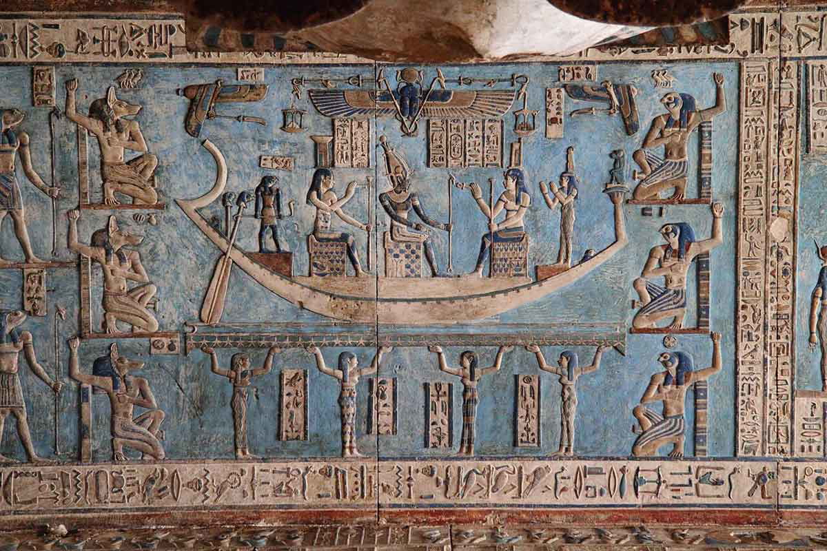 Nephthys Dendara Temple